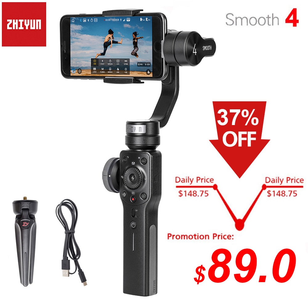 Zhiyun Smooth 4 Q3 Q2 3 Axis Handheld Smartphone Gimbal Stabilizer for iPhone 12 11 Pro Max XS XR X Samsung S20 & Action Camera|smartphone gimbal stabilizer|gimbal stabilizersmartphone gimbal - AliExpress