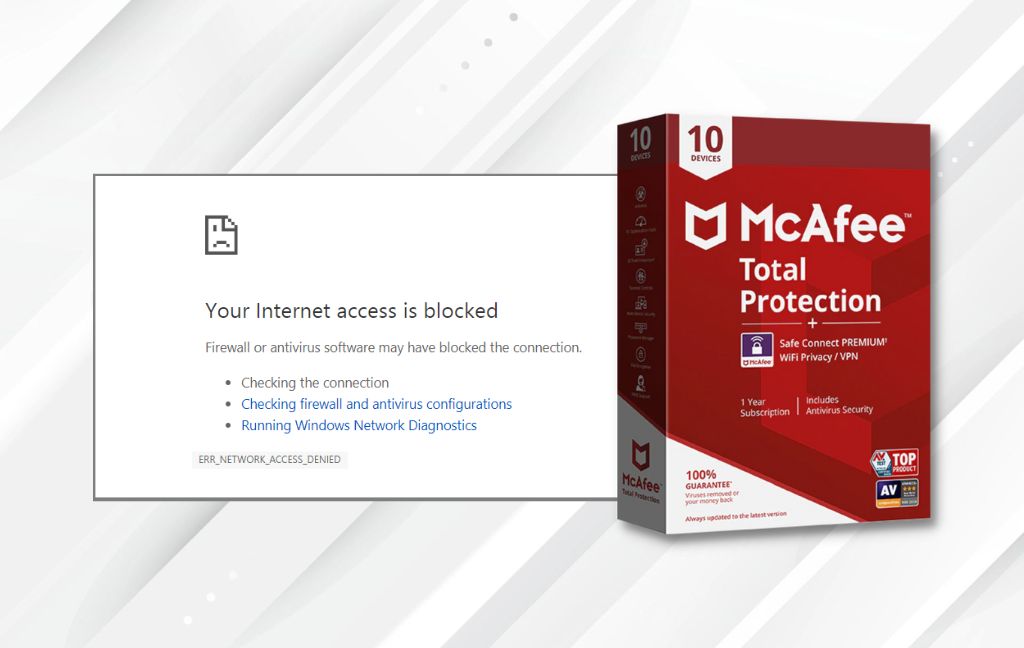 Why My McAfee Firewall Blocking Internet? - [How To Fix]