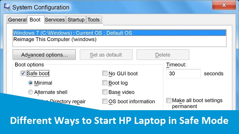 Different Ways to Start HP Laptop in Safe Mode -- HP Support
