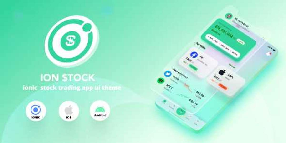 ION Stock – ionic stock trading app ui theme | ionic 6 | Capacitor