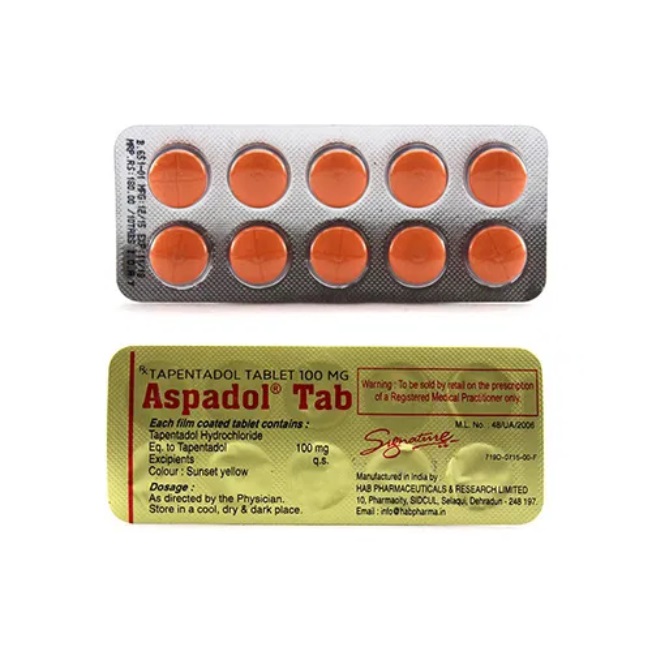 Buy Tapentadol Aspadol 100mg Online Overnight In US To US
