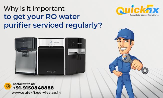 Why is it important to get RO water purifier serviced regularly?