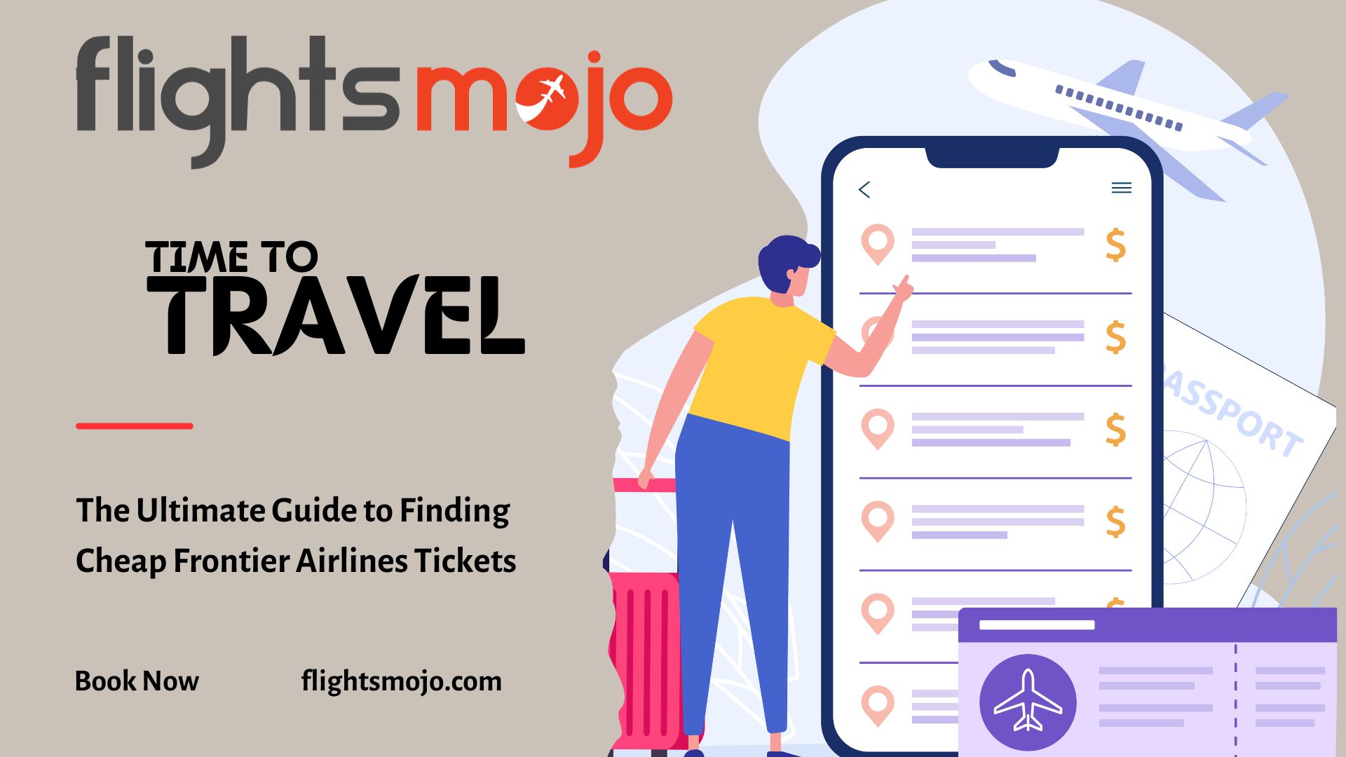 The Ultimate Guide to Finding Cheap Frontier Airlines Tickets – Get Last Minute Flights Tickets at low Price