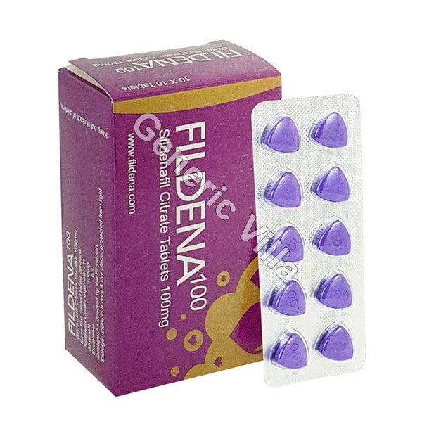 Buy Fildena 100 mg (Purple Pill for men) – Genericvilla