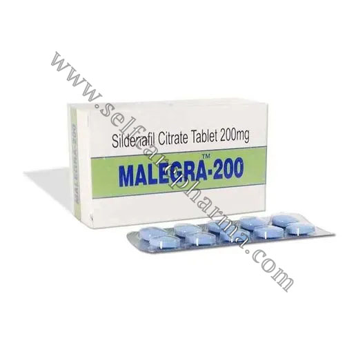 Malegra 200 Mg: Best Erection Boosting Tablet | Order Now!!