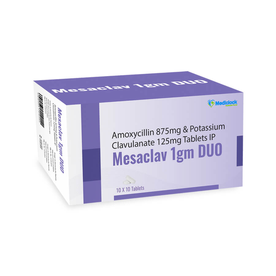 Amoxycillin Potassium Clavulanate Tablets IP - Mediclock Healthcare