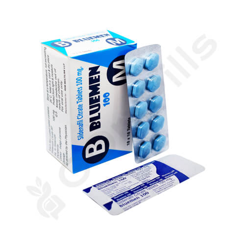 Buy Bluemen 100 (Sildenafil) | Uses | Reviews | 20% Off