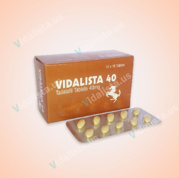 Vidalista 40 Mg | Buy Tadalafil 40mg Tablets Online