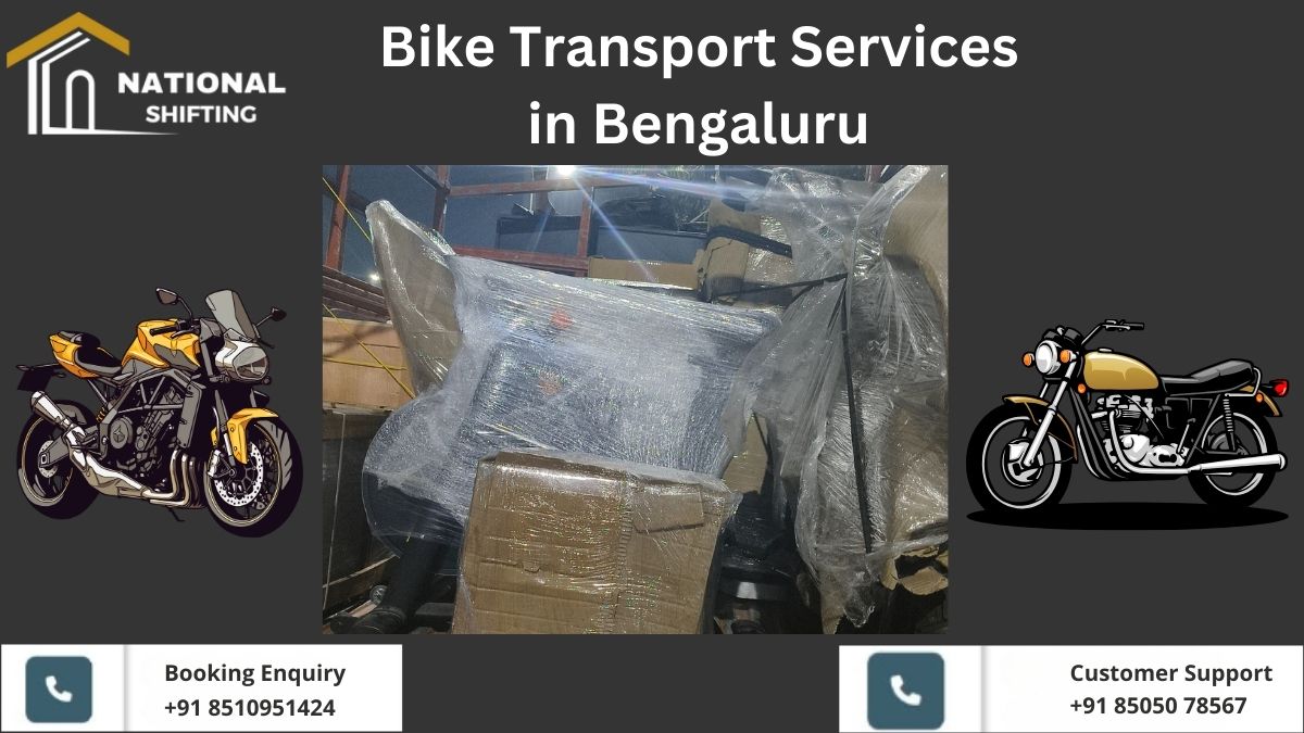 Bike Transport services in Bengaluru | India