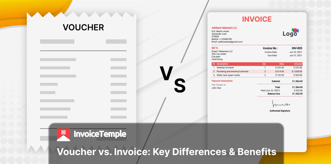 Voucher vs. Invoice: Key Differences & Uses