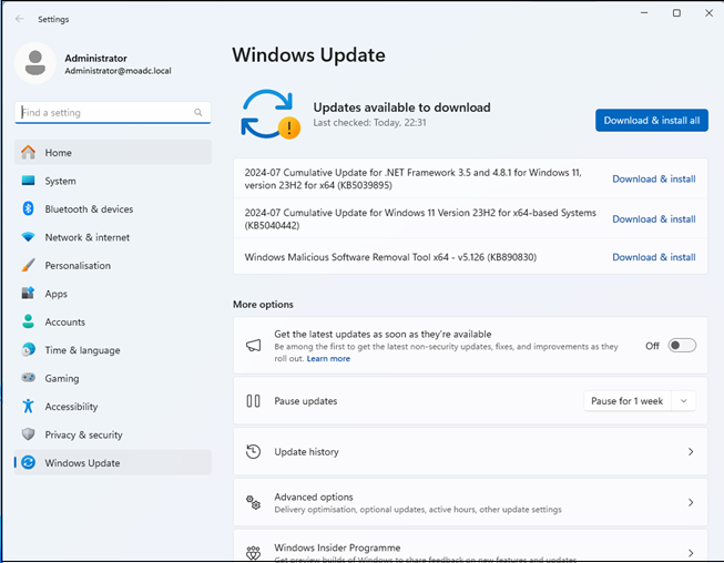 Troubleshooting Windows 11 KB5040442 Update Issues