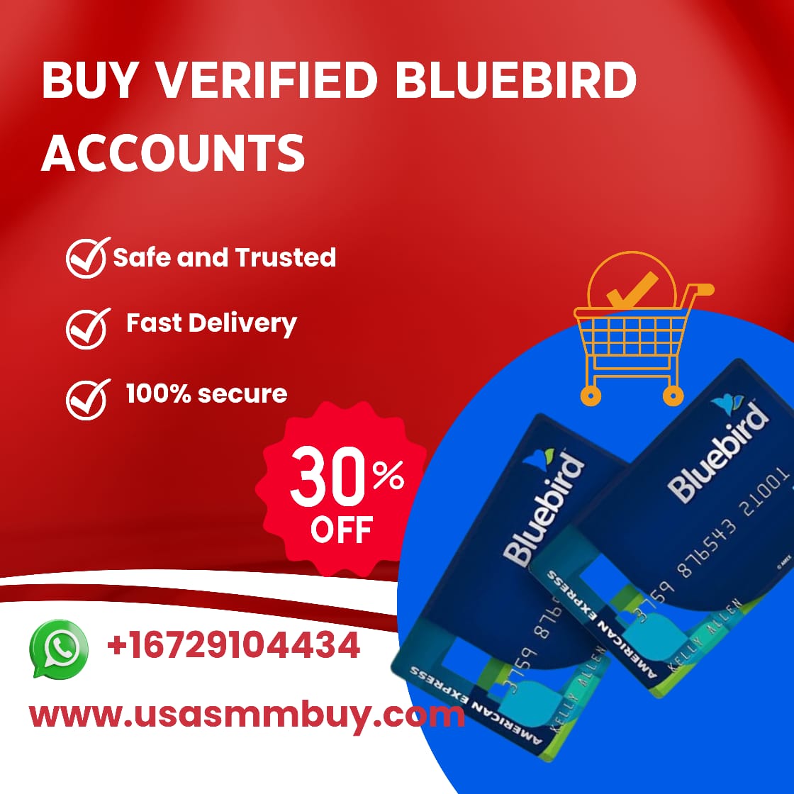Buy Verified Bluebird Accounts - USASMMBUY