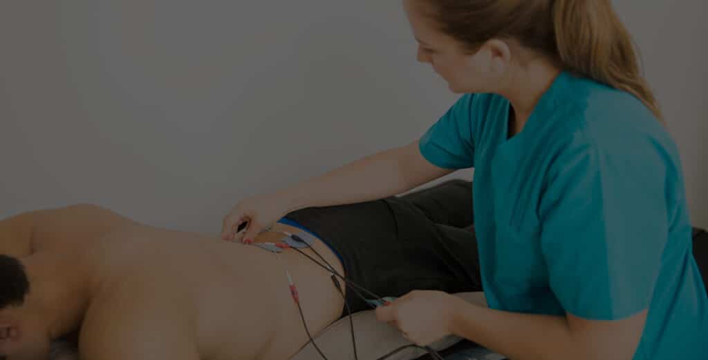 Electrical Stimulation Therapy Edmonton | Next Step Physio