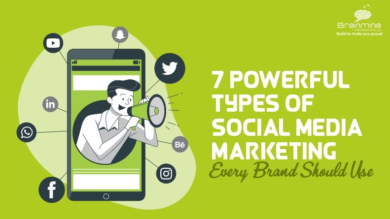 7 Powerful Types of Social Media Marketing Every Brand Should Use