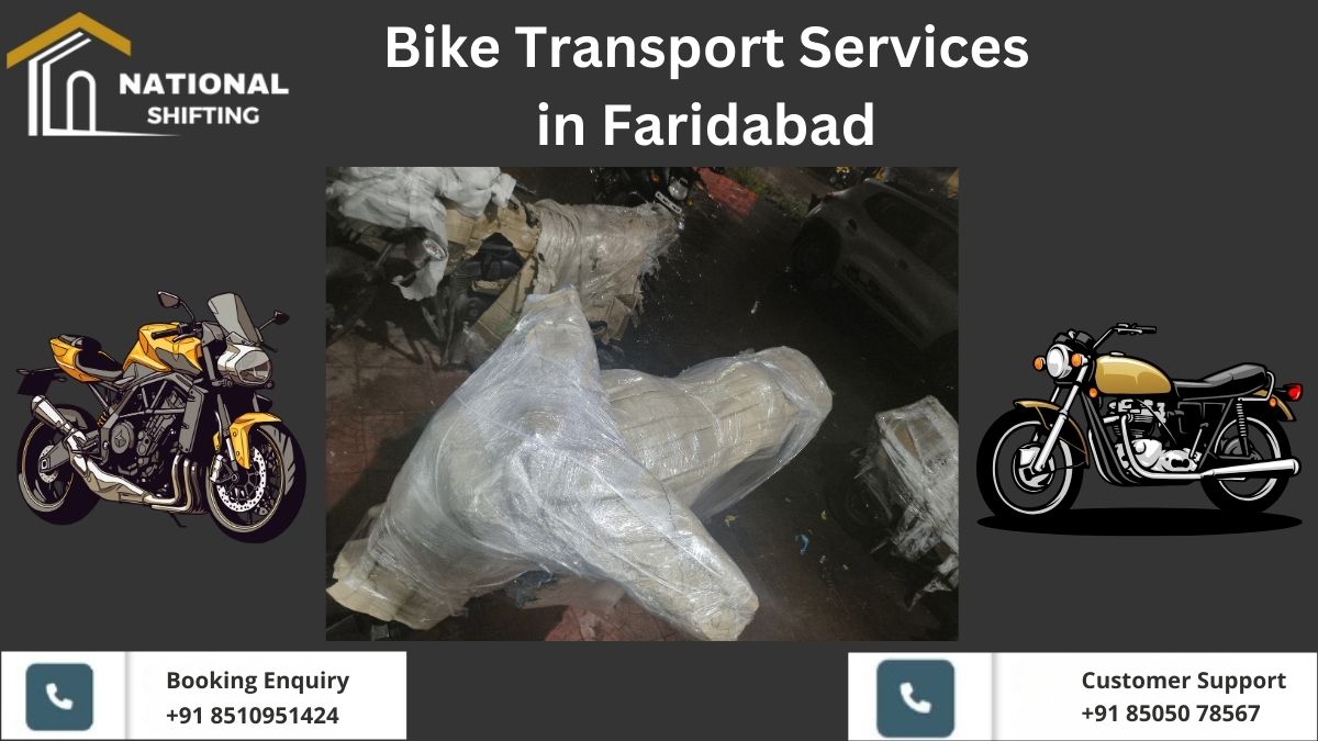 Bike Delivery and Movers in Faridabad