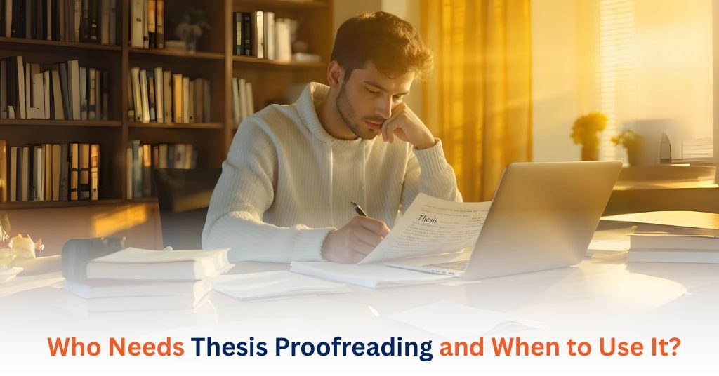Who Needs Thesis Proofreading and When to Use It?