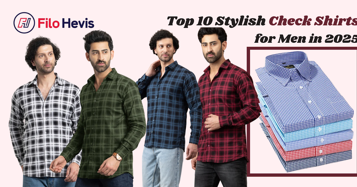 Top 10 Stylish Check Shirts for Men in 2025