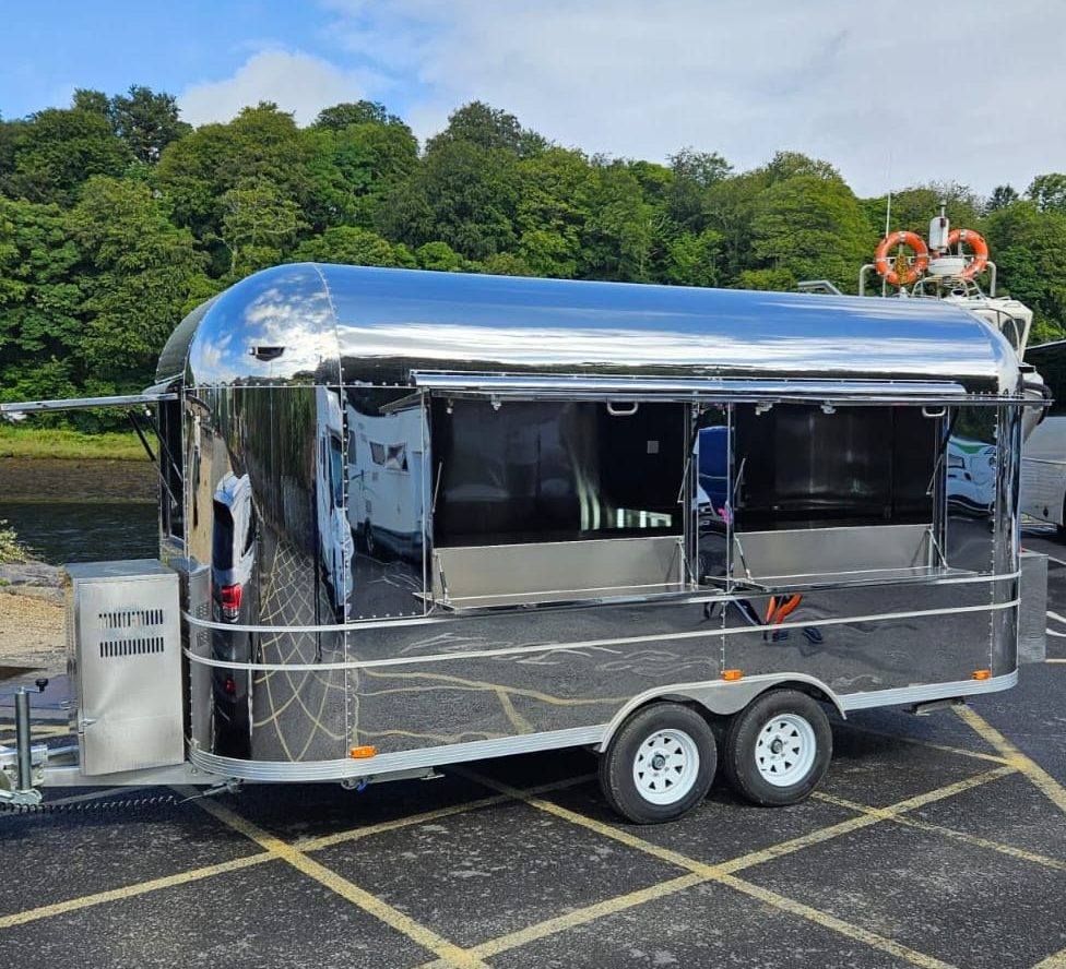 Airstream Style Food Trailer | Catering Trailers UK Type Approved
