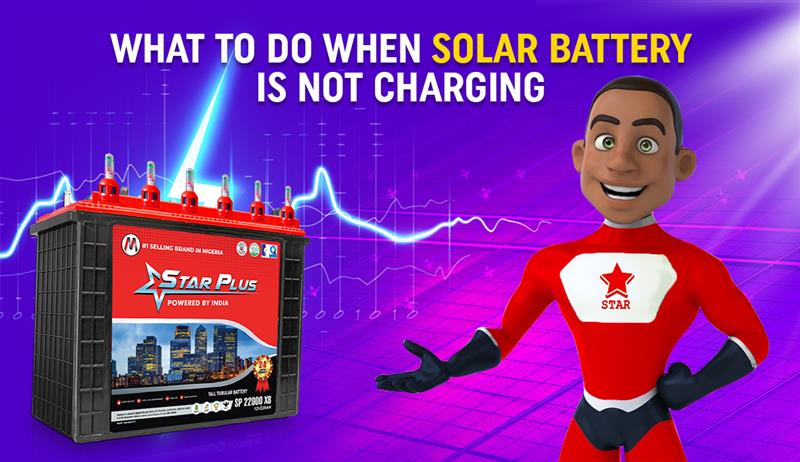 What to Do When Solar Battery is Not Charging?