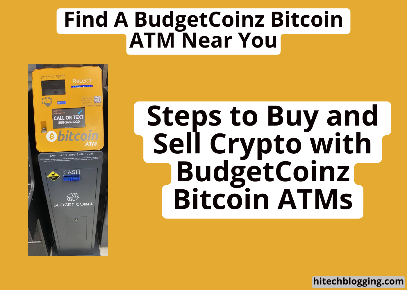 BudgetCoinz Bitcoin ATM: Easy Crypto Transactions Guide