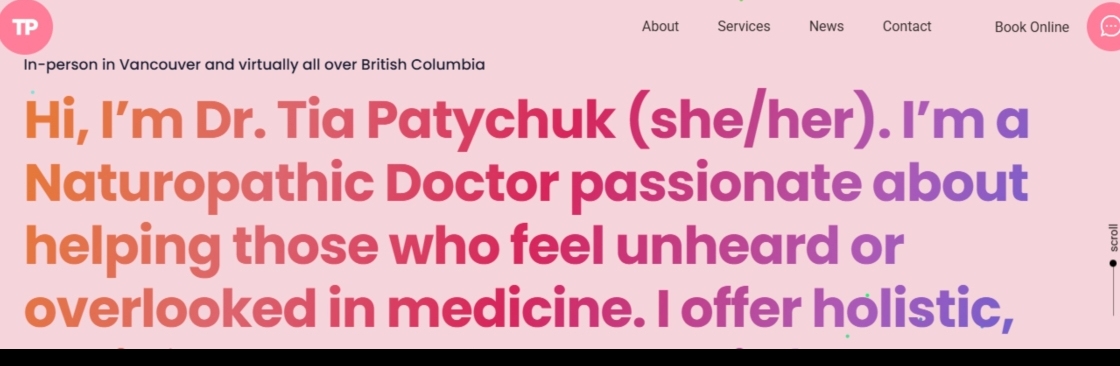 Dr Tia Patychuk Cover Image