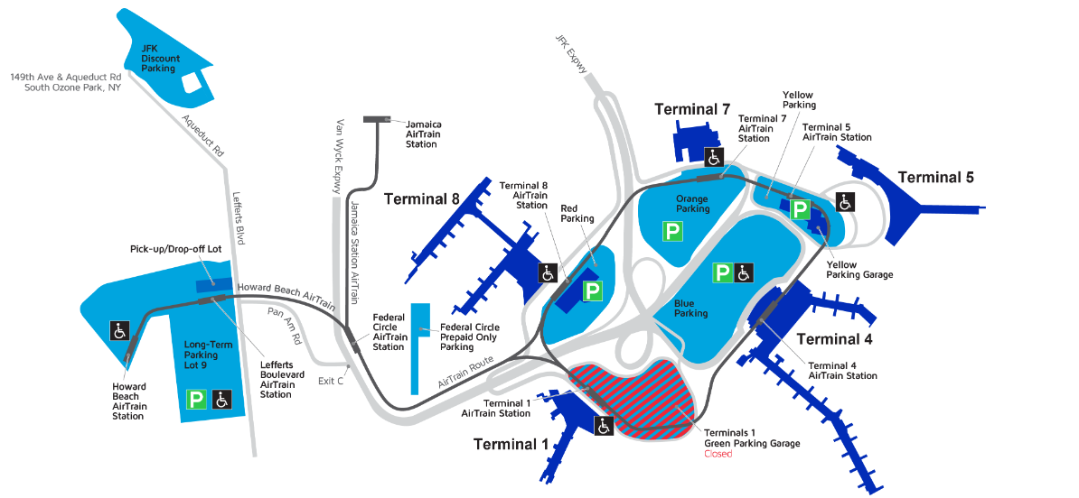 JFK Terminal 8 (T8) Map, Directions, Gates, Concourses & Lounge