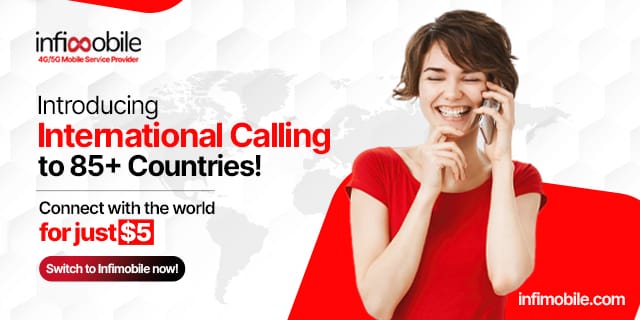 Free International Calling to 85+ Countries