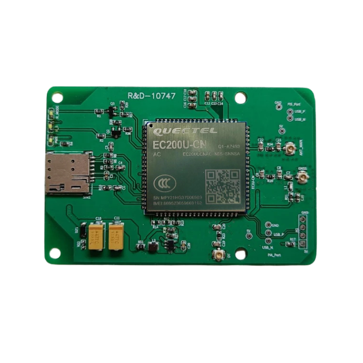 Raspberry Pi 4G LTE CAT 1 HAT with Quectel EC200U | 4G LTE CAT 1 Pi HAT for Raspberry Pi
