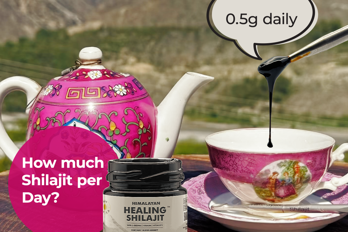 How Much Shilajit Per Day?  – Healing Shilajit