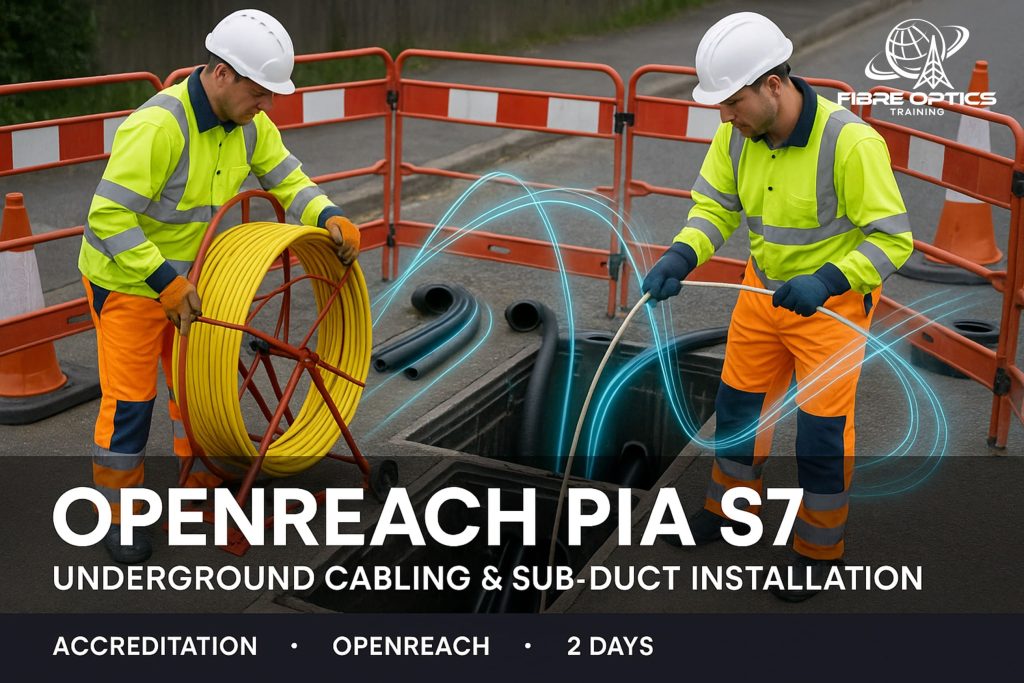 Openreach PIA S7 Underground Cabling Course