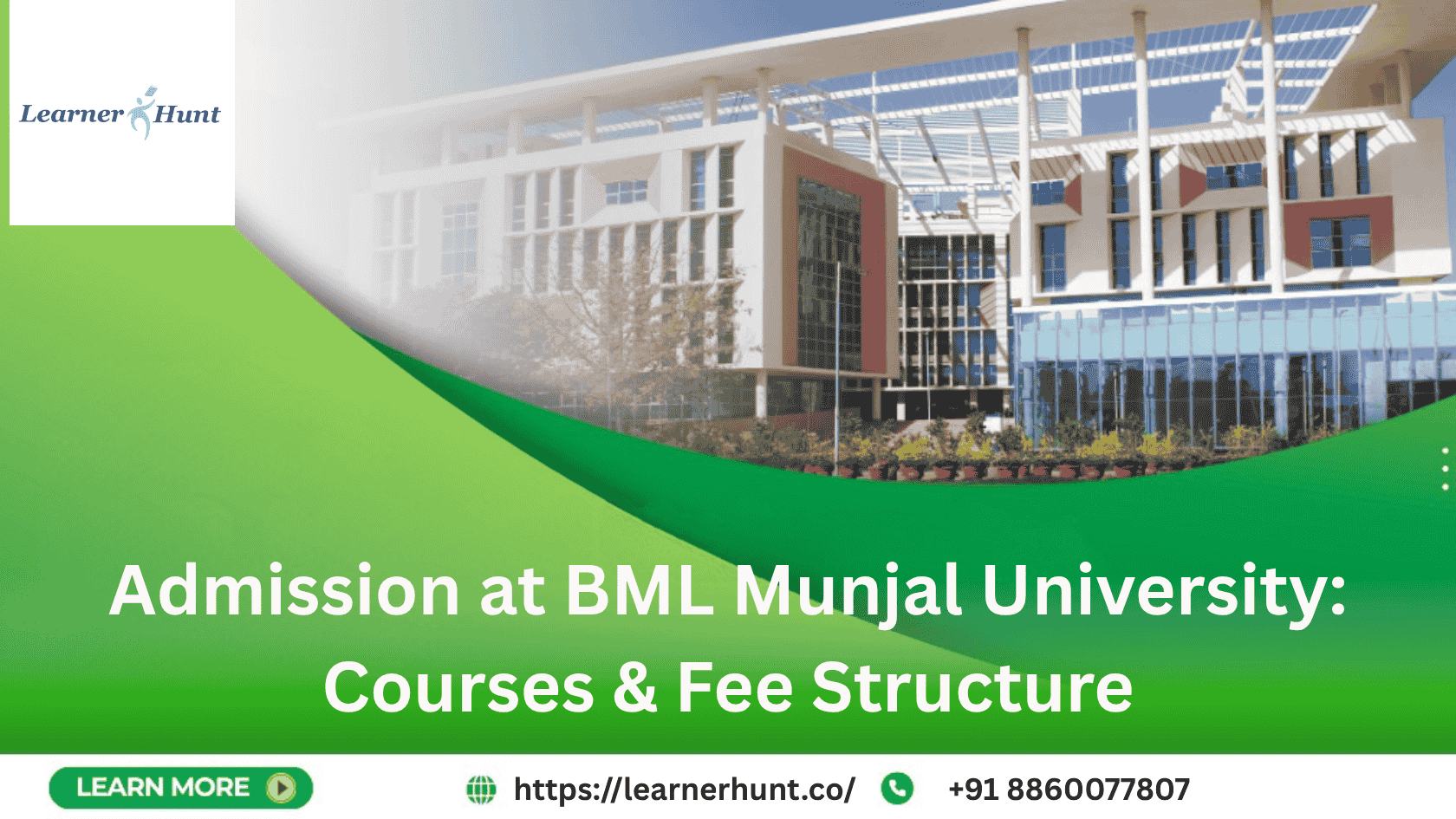 Admission at BML Munjal University: Courses & Fee Structure