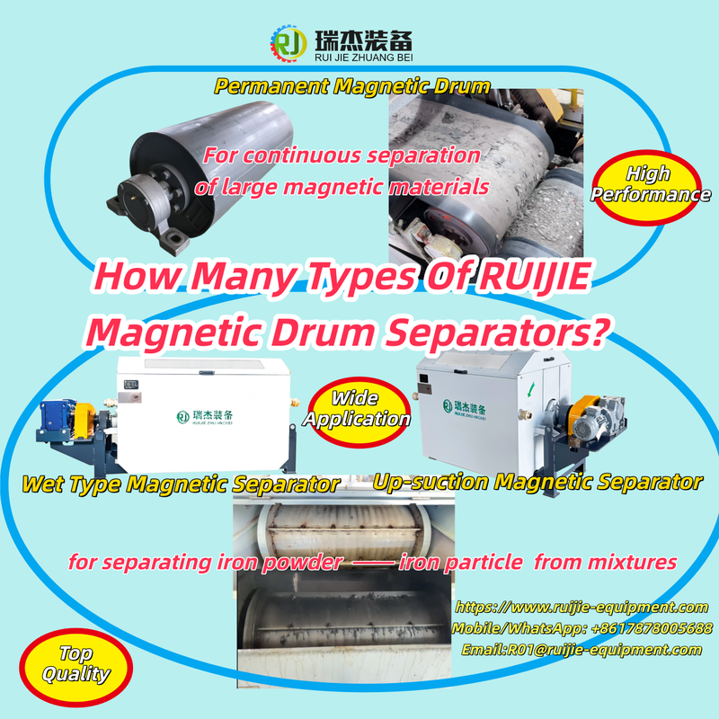 How Many Types Of Ruijie Drum Magnetic Separators? - JustPaste.it