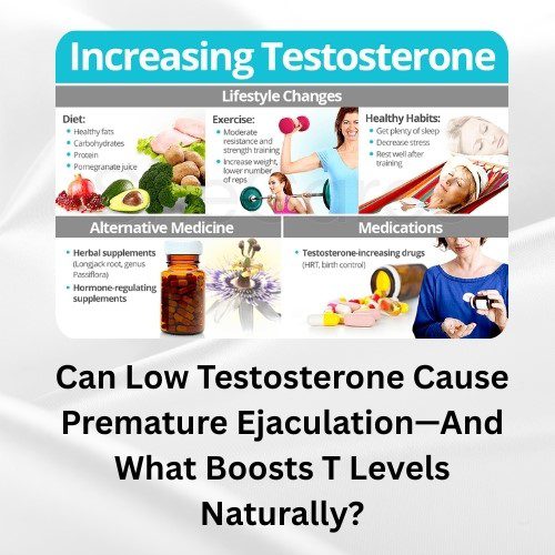 Can Low Testosterone Cause Premature Ejaculation—And What Boosts T Levels Naturally? - Herbal Care Products - Blog
