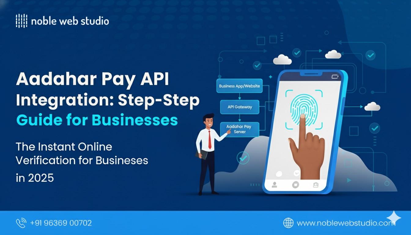 Aadhaar Pay API Integration: Step-by-Step Guide for Businesses in 2025 | Noble Web Studio