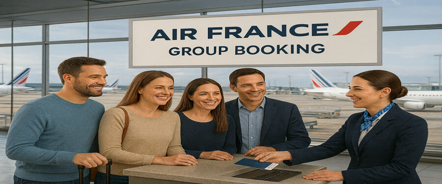 Air France Group Booking – Easy, Affordable & Hassle-Free Travel
