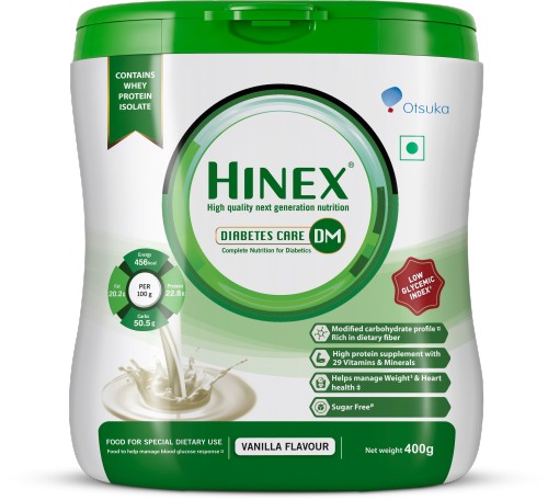 Hinex DM | Balanced Nutrition for Diabetes & Blood Sugar Control