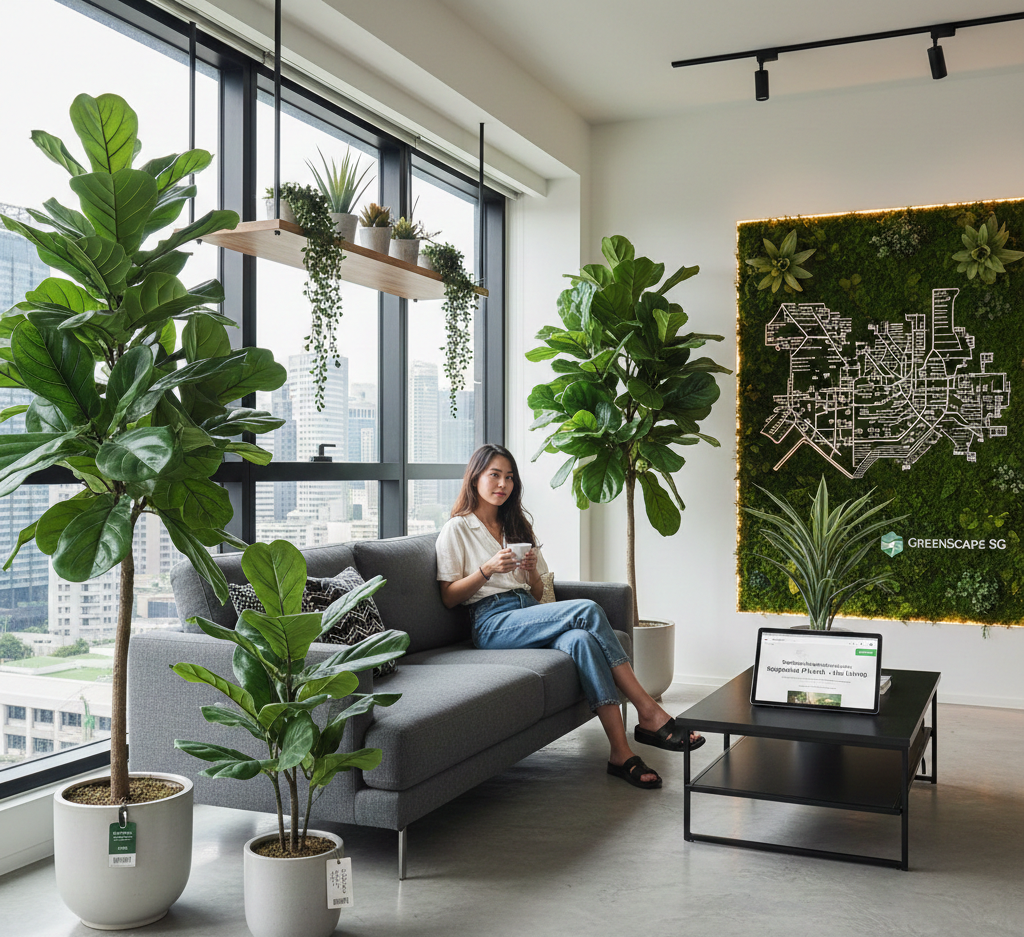 Buy Artificial Plants Singapore That Fit Urban Lifestyles - Monu