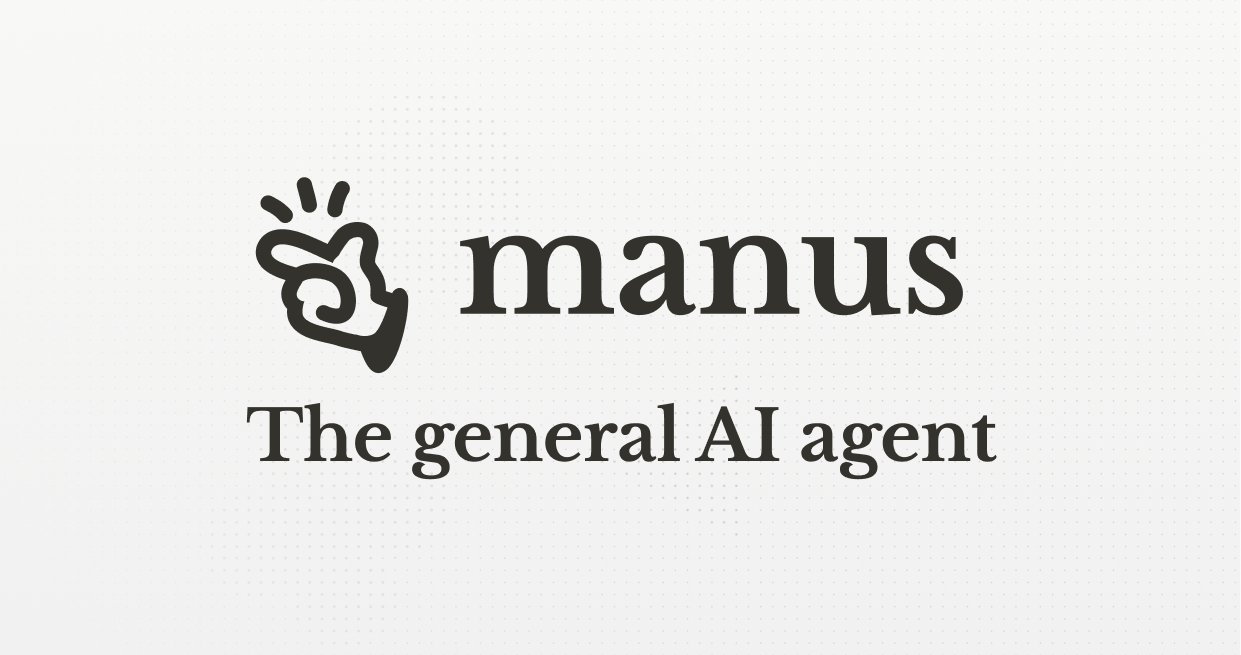 Manus | execute tasks, automate workflows, and extend your human reach.