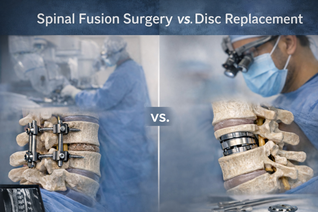 Spinal Fusion Surgery vs Disc Replacement: What’s Best for You?