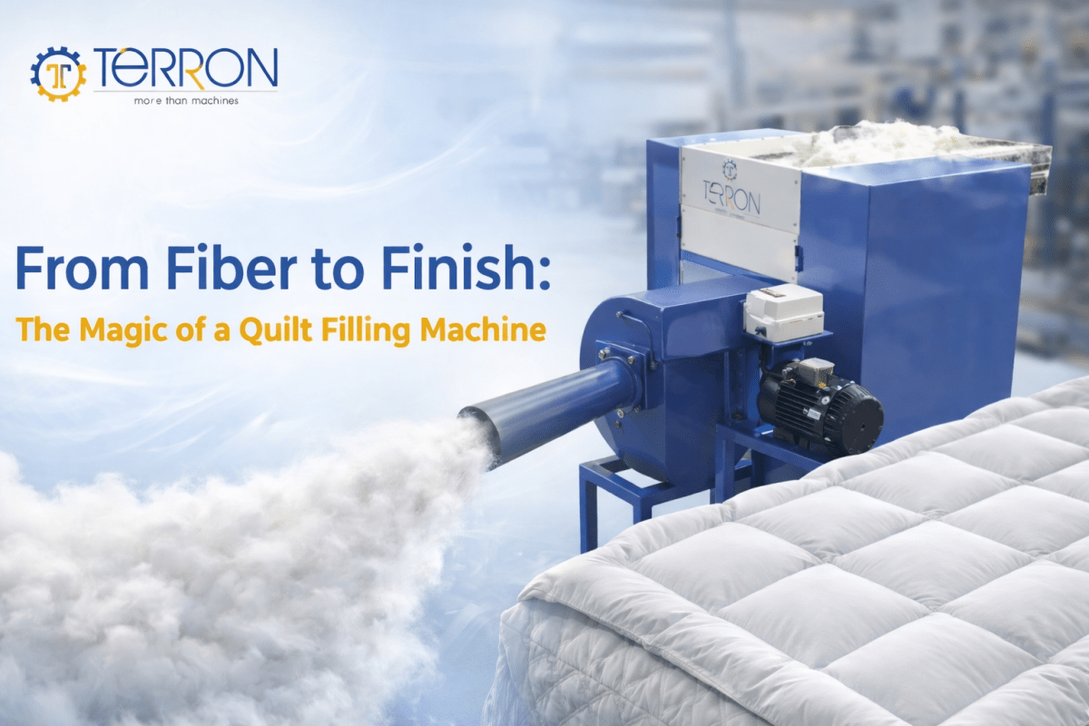 From Fiber to Finish: The Magic of a Quilt Filling Machine – Terron india