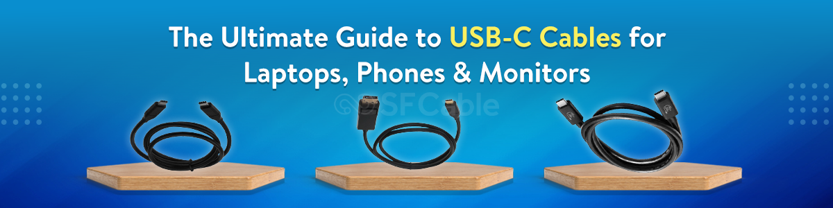 The Ultimate Guide to USB-C Cables for Laptops, Phones & Monitors