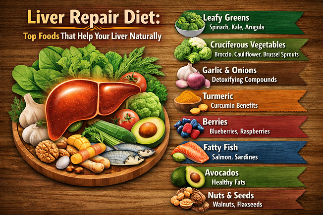 mrmedonlinepharmacy: Liver Repair Diet: Top Foods That Help Heal Your Liver Naturally