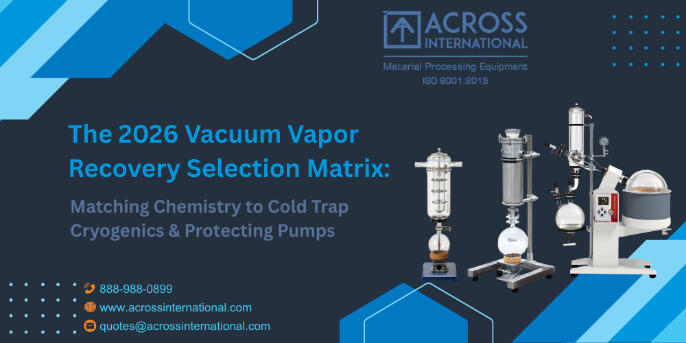 2026 Vacuum Vapor Recovery & Cold Trap Selection Matrix