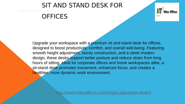 Sit And Stand Desk For Offices | Pearltrees