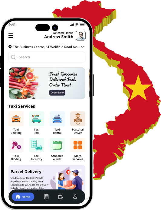 V3Cube Gojek Alternative Multi Service App Vietnam