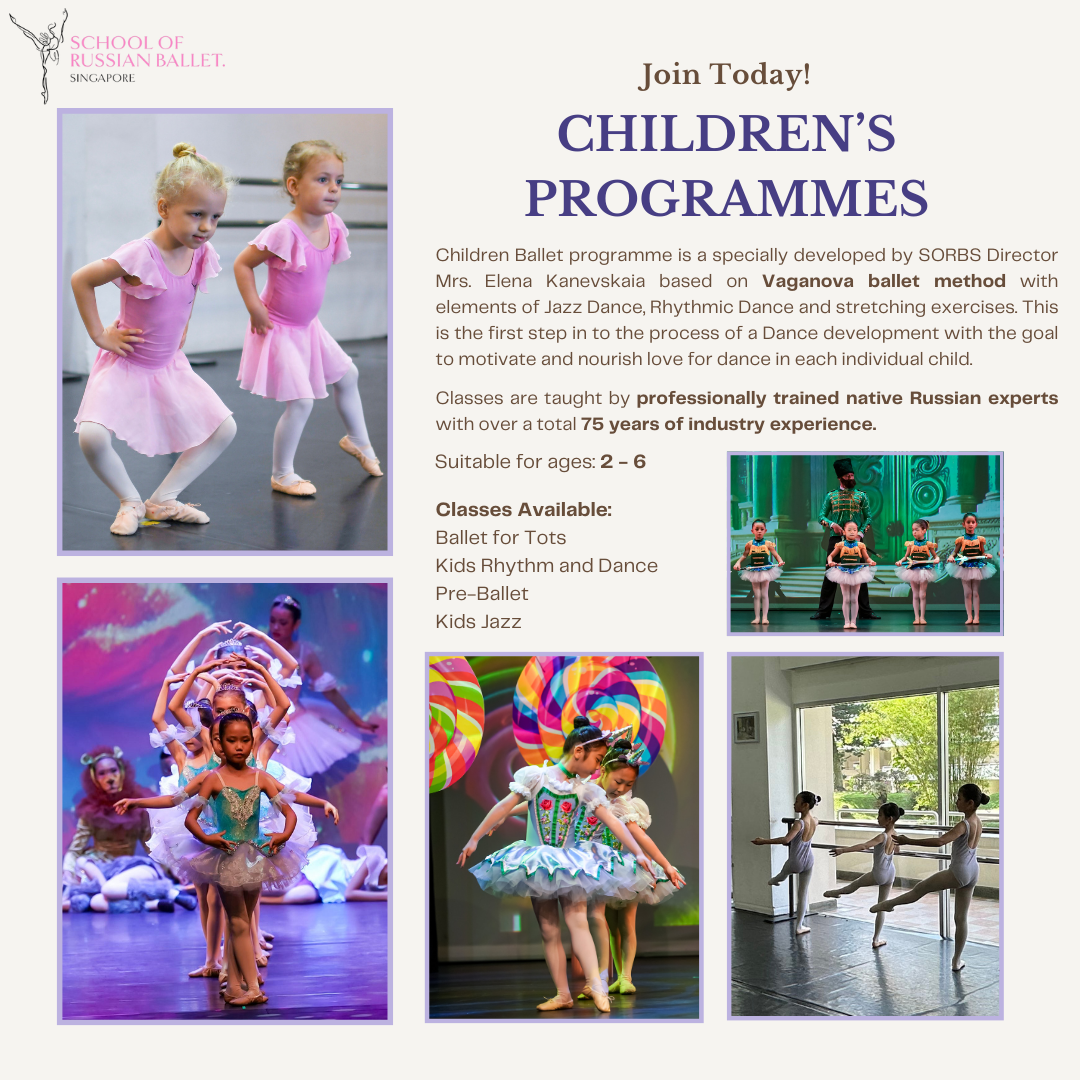 Rhythmic Gymnastics Classes in Singapore | School of Russian Ballet