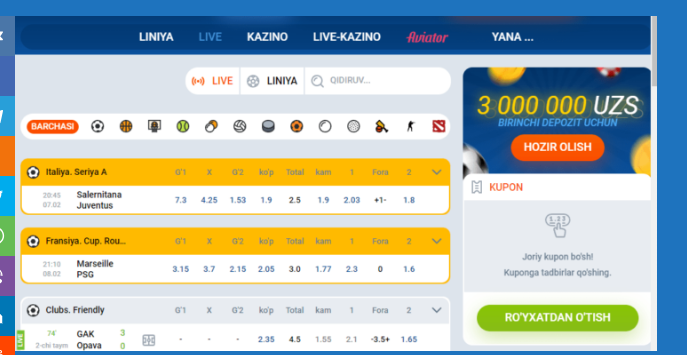 Mostbet UZ kirish: O'yinlar,Tikish, Bonuslar Registratsiya 2025
