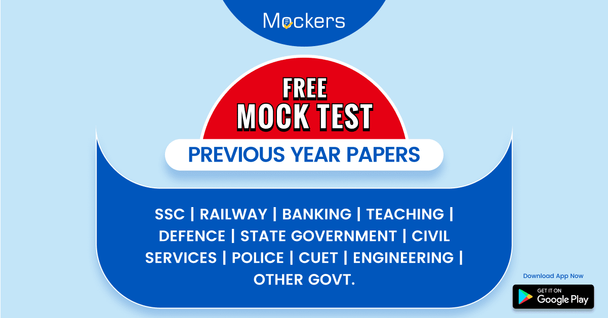 SSC CPO MCQ Test with Answers