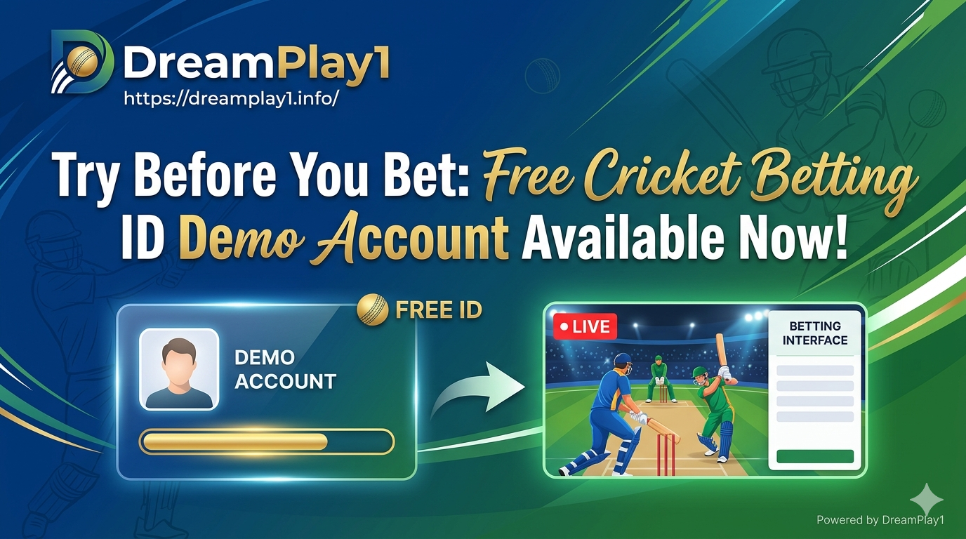 Free Cricket Betting ID Demo Account in India | Dreamplay1