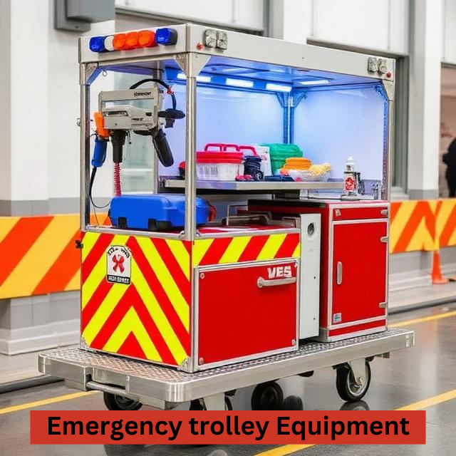 Emergency Trolley: Vital Medical Supplies and Devices hosted at ImgBB — ImgBB